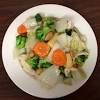 Use the roasted veggie btb and veggie broth, and make the roux with oil instead of butter, and you got something for your vegetarian friends. 1