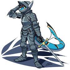 Shark Knight [commission] by Malificus -- Fur Affinity [dot] net
