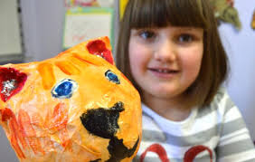 Child Development Center puppets taking shape