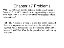 What is the frequency of the waves reflected back to the detector? Ppt Sound Waves Powerpoint Presentation Free Download Id 5926801