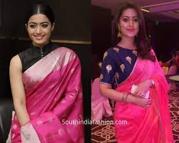 Dim light can wash out some colors, while pink, yellow, and pale green. How To Wear Different Color Sarees With Contrast Blouses