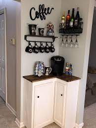 This post contains amazon affiliate links, i receive a small amount of compensation if you choose to. 55 Best Kitchen Ideas With Coffee Bar Ideas For All Coffee Lovers Nycrunningblog Com Kitchenbar Co Bars For Home Coffee Bar Home Small Apartment Decorating