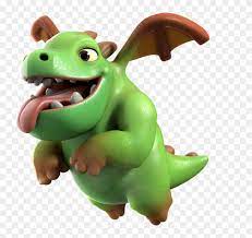 Baby Dragon Clash Of Clans Free Transparent Png Clipart Images Download