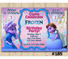 All you have to do is just download the and today we will share about free printable frozen invitation template especially two popular. Disney Frozen Birthday Invitation With Elsa And Anna