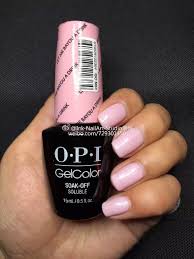 Opi New Orleans Pink Gel Nails Opi Gel Nail Colors Opi Gel Nails