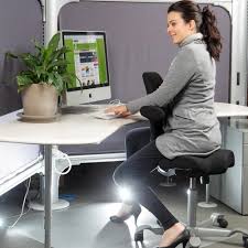 The hag capisco office chair is the most comfortable one in their line, since it's fully padded on all seating and leaning surfaces. Hag Capisco Hybrid Saddle Ergonomic Office Chair Buy Online Australia Ergonomic Office Cool Office Desk Office Organization At Work
