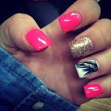 15 Minion Nails That Are Anything But Despicable Pink Acrylic Nails Fake Nails Acrylic Nails Pinterest