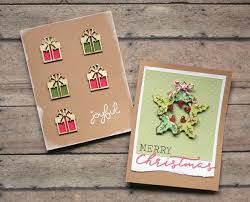 This card design is very simple to create, and you will only need some paint chips (any color that you like) and star stickers. Handmade Christmas Card Ideas The Craft Patch