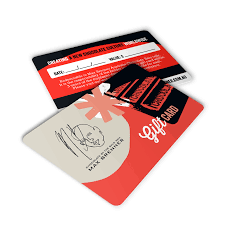 Comparable thickness of a credit card, delivering a similar quality to our plastic gift cards; Gift Cards Design Print Creative Plastic Cards