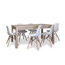 ¿te interesa estudiar y alcanzar tus metas profesionales? Mesa Con 6 Sillas Wendy Alterego Cafe Soriana Sillas Muebles Sillas Blancas