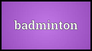 Atau bulu tangkis atau squash. Badminton Meaning Youtube