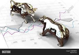 Bull Bear Stock Market Image Photo Free Trial Bigstock