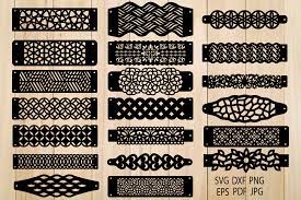 Download Bracelets Templates Leather Bracelets Graphic By Yulnniya Creative Fabrica