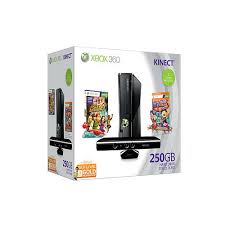 Microsoft Xbox 360 Kinect Holiday Bundle 250gb Glossy Black Console For Sale Online Ebay