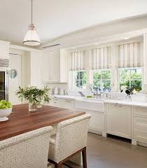 Kitchens Farmhouse Sink Off White Kitchen Cabinets Marble Countertops Custom Panel Dis Trendy Farmhouse Kitchen Off White Kitchen Cabinets Off White Kitchens