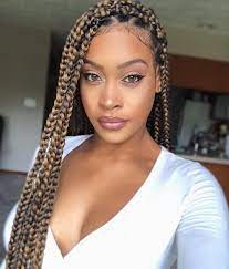 Braidappreciation Love Brittanyneal Gorgeous In Her Box Braids Create This Look With Our Ez Box Braids Hairstyles Box Braids Styling Braided Hairstyles 540 x 960 jpeg 101 кб.