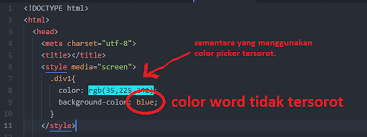 Data pokok pendidikan yang di. Seputar Atom Color Word Css Tidak Tersorot Padahal Sudah Install Package Pigments Forum Sekolah Koding