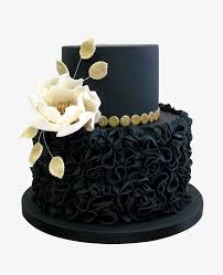 Black And Gold Birthday Cake Clipart Free To Pull The Little Black Dress Cake Pictures Cake Designs Birthday Unique Wedding Cakes Golden Cake