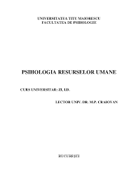 Facultatea de moase si asistenta medicala. Pdf 05 Introducere In Psihologia Resurselor Umane Daniela Carstea Academia Edu