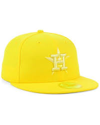 Ktz Synthetic Houston Astros Prism Color Pack 59fifty Fitted Cap In Yellow For Men Lyst