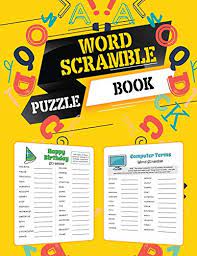 Sally anscombe / getty images easter is one of the oldest christian festivals and is usually cele. Word Scramble Puzzle Book Scramble Word Puzzles For Adults And Kids Word Scrambles Large Print Word Scramble Books De Isabella Hart New 2020 Glassfrogbooks