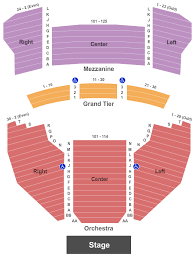 Meyer Theatre Seating Chart Green Bay