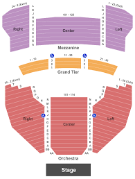 meyer theatre seating chart green bay