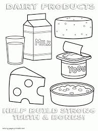 Dogs love to chew on bones, run and fetch balls, and find more time to play! Healthy Food Colouring Pages Dairy Products Coloring For Coloring Colouring Dairy Food Food Coloring Pages No Dairy Recipes Food Art For Kids