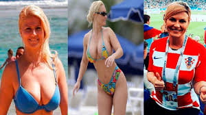 تشكيل منتخب فرنسا ضد كرواتيا فى نهائى كأس العالم. Most Beautiful President In The World A Football Fan President Croatia Kolinda Grabar Kitarovic Ù„ÙŠØ¨ÙŠØ§ Vlipa Lv