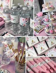 Pink Princess Baby Shower Decorations Decoration Kit Little Etsy Baby Shower Princess Pink Princess Baby Shower Baby Shower Decorations