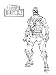 Une grande collection de personnages populaires. Fortnite Coloriage A Imprimer Skin Ikonik Nomade Chevalier Noir