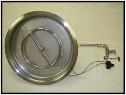 Natural gas vs propane fire pit kits. Hearth Products Controls 19 Inch Stainless Steel Bowl Style Natural Gas Fire Pit Insert With Push Button Ignition System