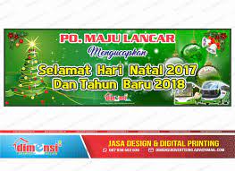 Temukan gambar latar belakang natal. Contoh Spanduk Natal 2017 Dan Tahun Baru 2018 Dimensi Graphic Design Sp