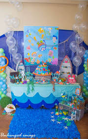 Under Water Buble Guppies Birthday Party Ideas Photo 22 Of 162 Catch My Party B In 2020 Bubble Guppies Party Bubble Guppies Birthday Party Bubble Guppies Birthday