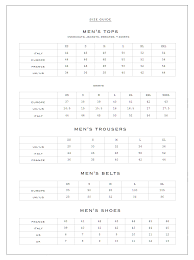 53 Judicious Calvin Klein Jacket Size Chart