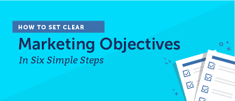 Marketing goals should fit into your company's financial objectives which can be expressed in units sold, dollars, market share, sales, roi on advertising expenditures, awareness, sales conversion rates etc. Marketing Objectives How To Set Them In Six Steps Coschedule