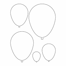 100% free fourth of july coloring pages. 8 Best Printable Balloon Cutouts Printablee Com