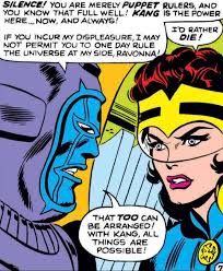 Ravonna lexus renslayer was the daughter of a puppet ruler of kang the conqueror's in the 40th century. Loki The Nexus Event Comic Watch