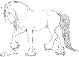 Use for school, painting, coloring page and more. Realistic Shire Horse Coloring Pages Novocom Top