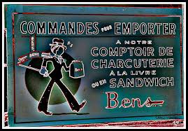 Waiter was very busy & service was not so good. Ben S Deli Restaurant Fameux Comptoir Charcuterie Smoked Meat Take 0ut Montreal Memorabilia Painting By Carole Spandau