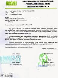 Agar permohonan tersebut dikabulkan maka kita. Contoh Surat Delegasi Dari Sekolah Contoh Surat