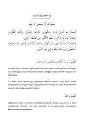Panduan text doa majlis rasmi uploaded by eduweb sgo. 6 Contoh Doa Majlis Kesyukuran Ringkas Beserta Maksud Dalam Rumi Boleh Print Pdf