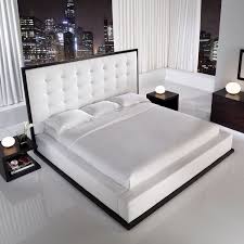 Ludlow Bed In Wenge White Leather Bed Furniture Design Modern Bedroom Furniture Bed Design