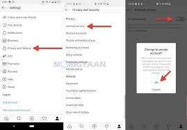 Scroll down to private information, whe. How To Switch Business Instagram Account Into Private Account Guide