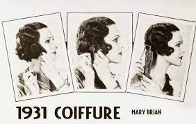 1930s Hairstyle A Smart Coiffure For Summer 1931 1930s Hair Vintage Hairstyles Coiffure