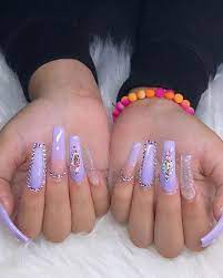 However, there are a lot of pink nail designs that arent just girly. Pin Acquaintcd Purplenails Purple Acrylic Nails Long Acrylic Nails Coffin Long Acrylic Nails