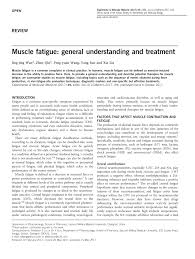 Je r?ve de gens qui se r?veillent dans leurs p'tits nids qu'ils s'?merveillent je r?ve de villes non pollu?es afin que l'air puisse circuler. Pdf Muscle Fatigue General Understanding And Treatment