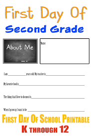 (first grade reading comprehension worksheets). Free First Day Of School Printables K Through 12 Color Me Crafty