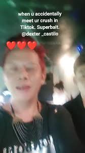 when u accidentally meet ur crush in Tiktok. Superbait. @dexter_castillo ,  you try to do a collab no matter how awkward. hehe