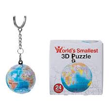 Maybe you would like to learn more about one of these? Funtime Gifts Bv5750 Worlds Smallest 3d Earth Globe Puzzle Key Ring Designs Vary Blue Educational Toys Planet